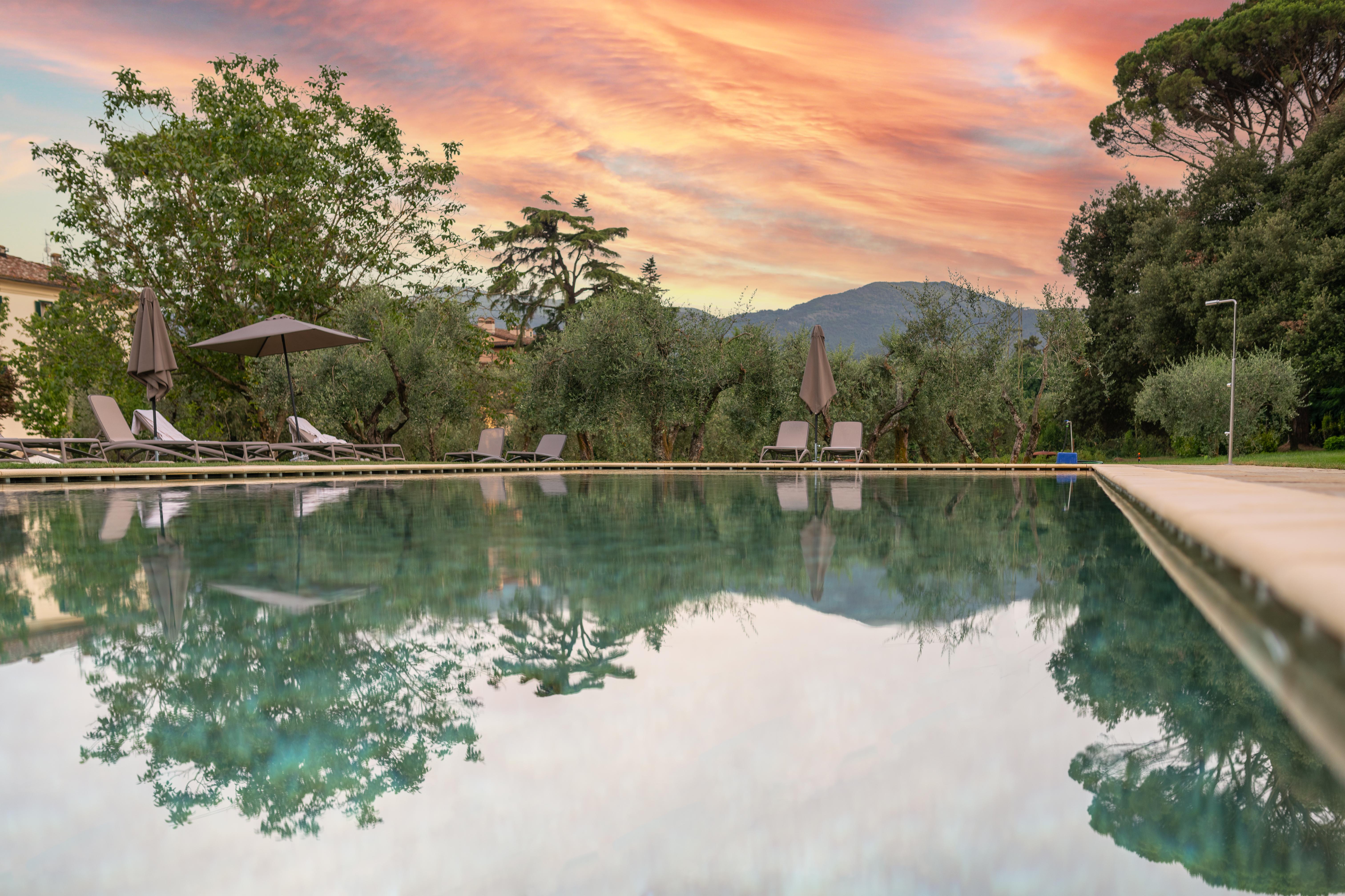 Hotel Villa San Michele Lucca Bagian luar foto